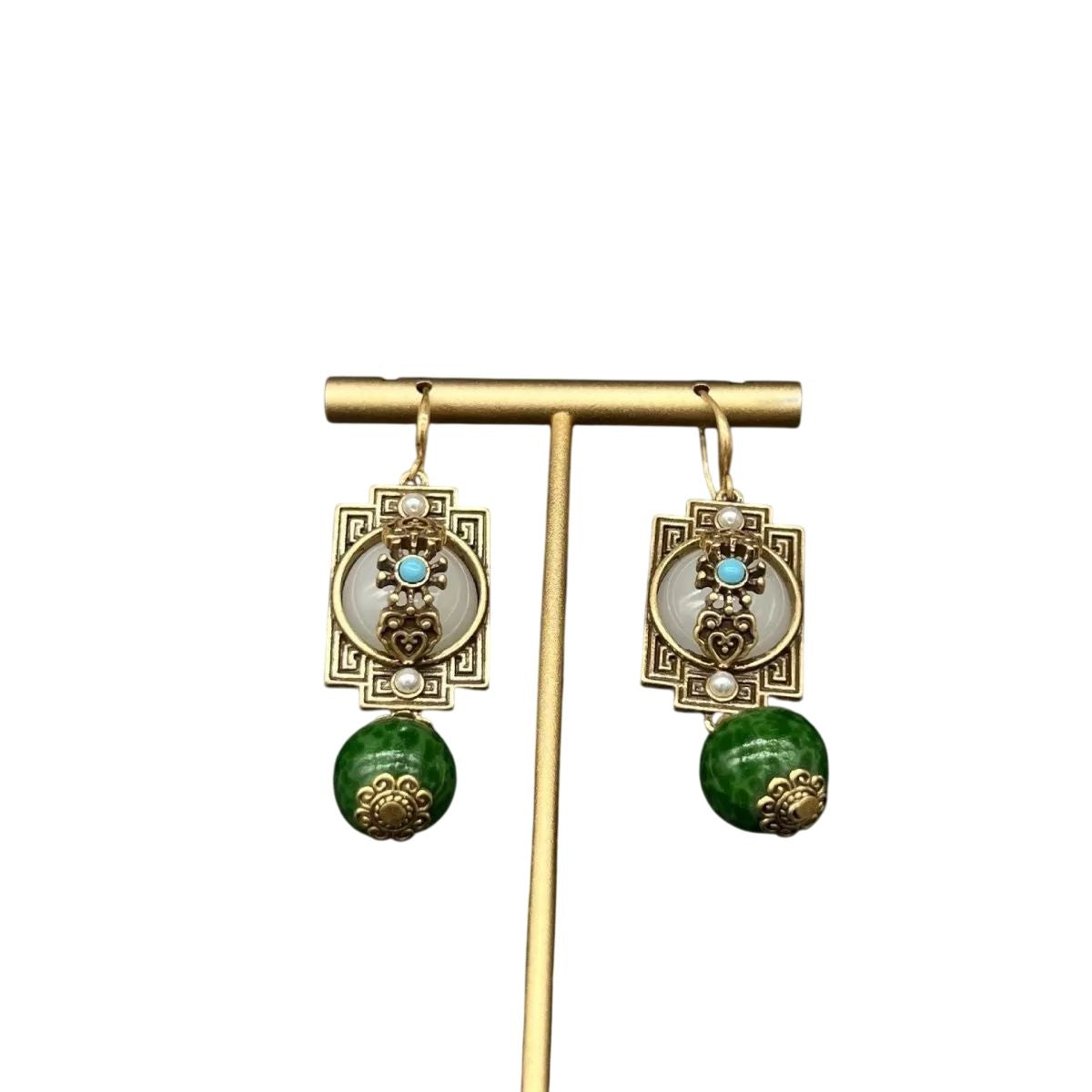 Emerald Relic Earrings