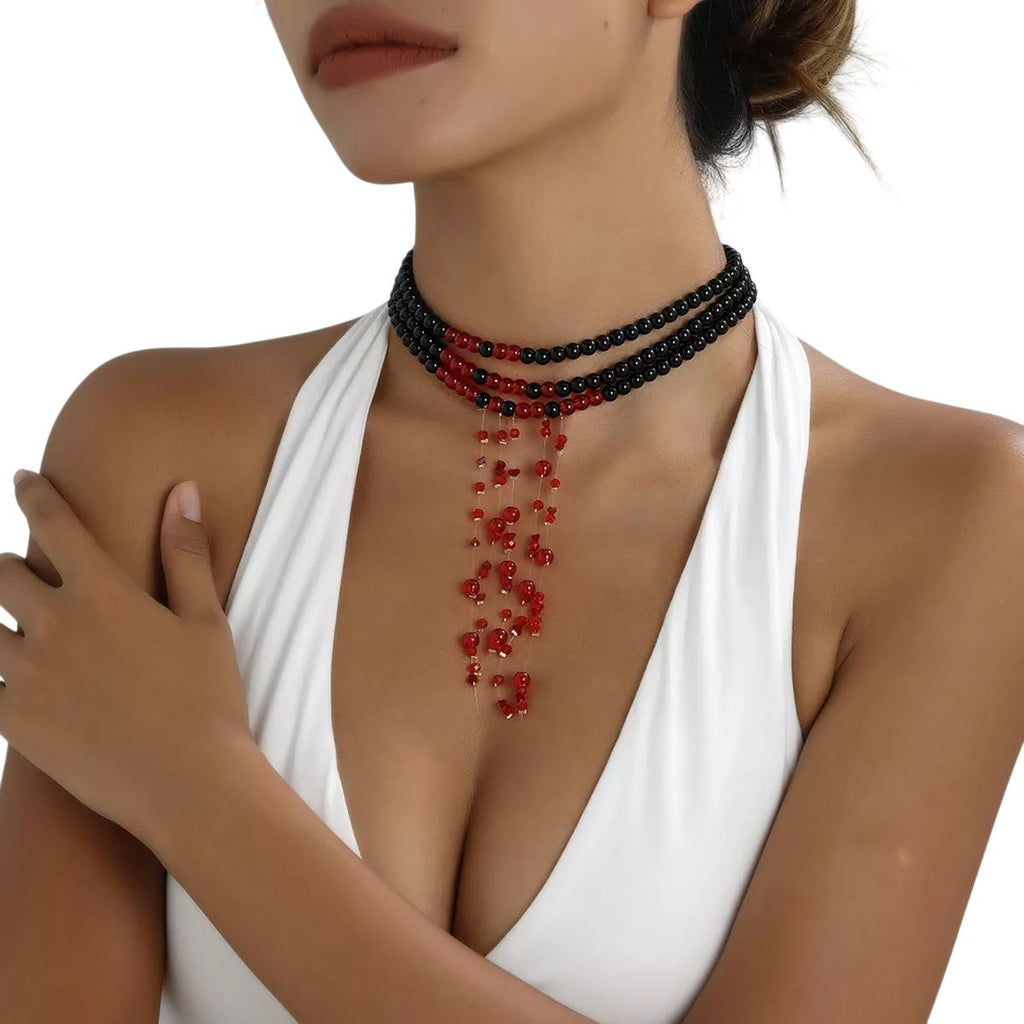 Crimson Tears Necklace