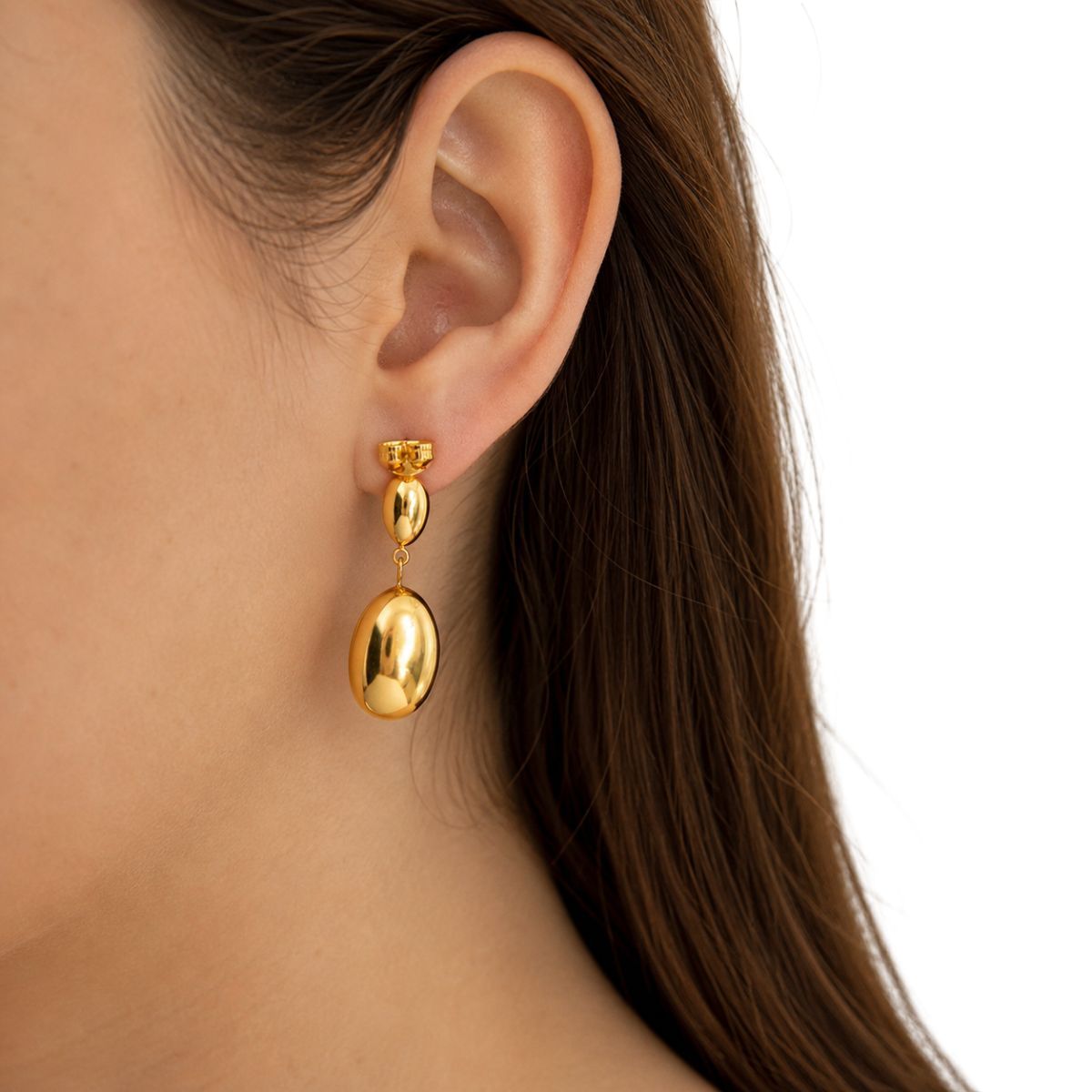 Golden Drop Earrings