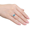1 Carat Moissanite 925 Sterling Silver Ring